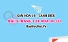 Giải bài 3 trang 114 Hóa 10 Cánh Diều SGK